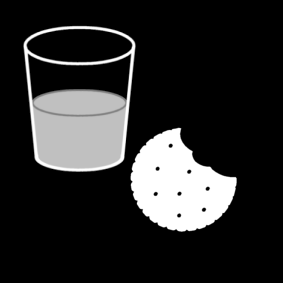 drinks and biscuits